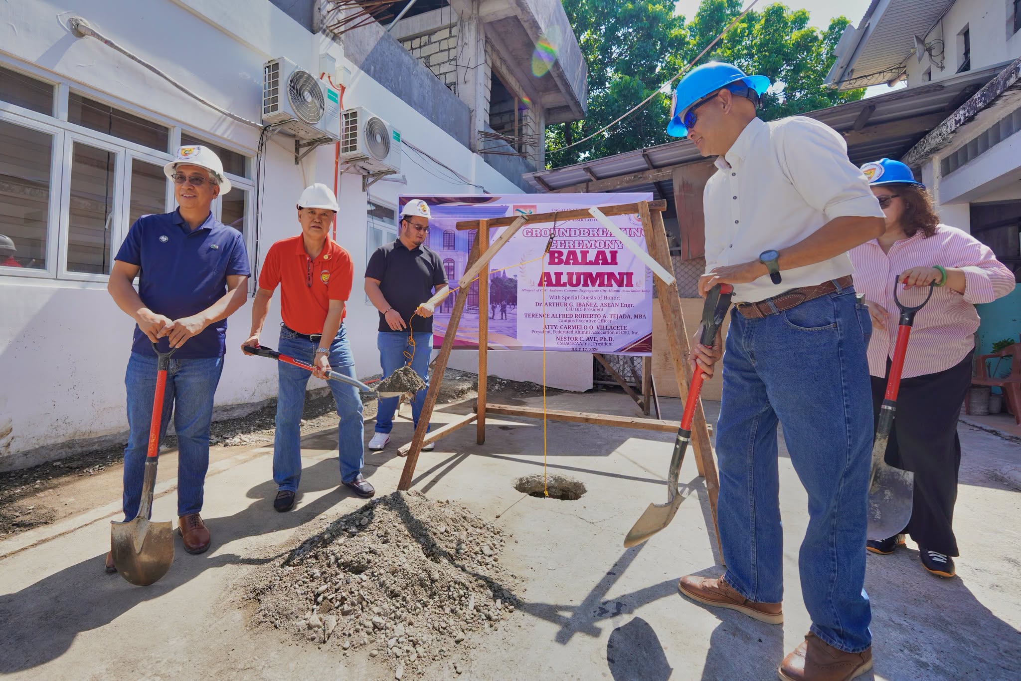CSU ANDREWS BREAKS GROUND FOR THREE-STOREY BALAI ALUMNI BUILDING photo 15
